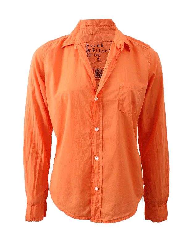 Barry Button Down Poplin Blouse Everyday Stylish Blouse