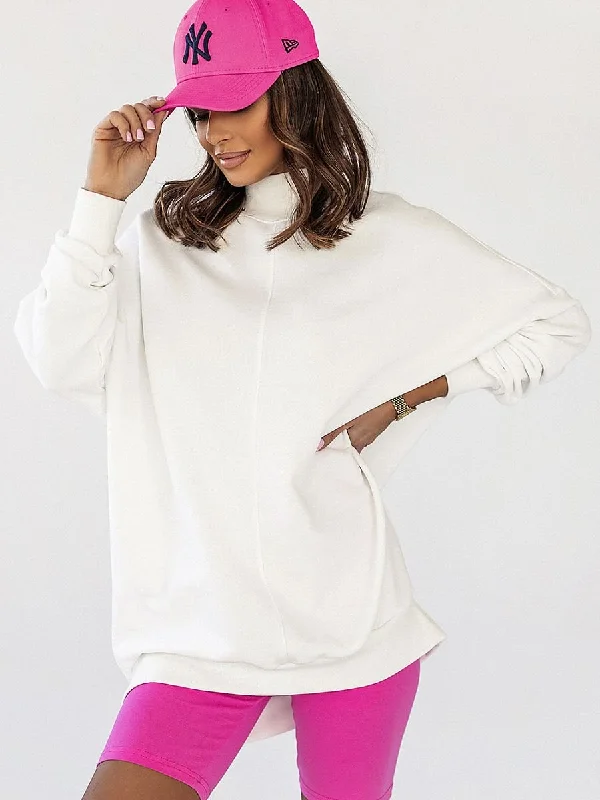 Sweatshirt IVON Hoodie with Button Classic Timeless