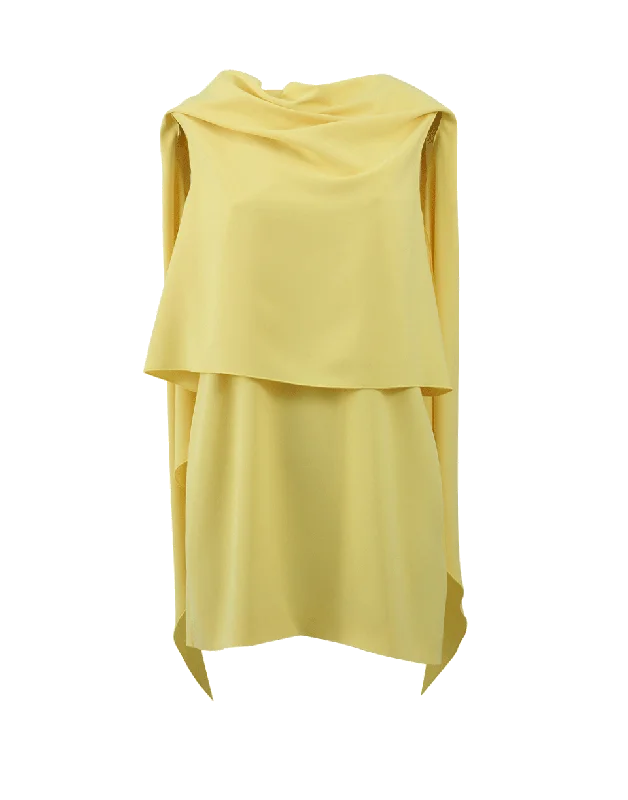 Namaste Draped Blouse Elegant Embroidery Blouse