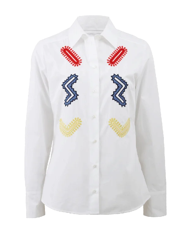 Embroidered Blouse Boho Chic Blouse