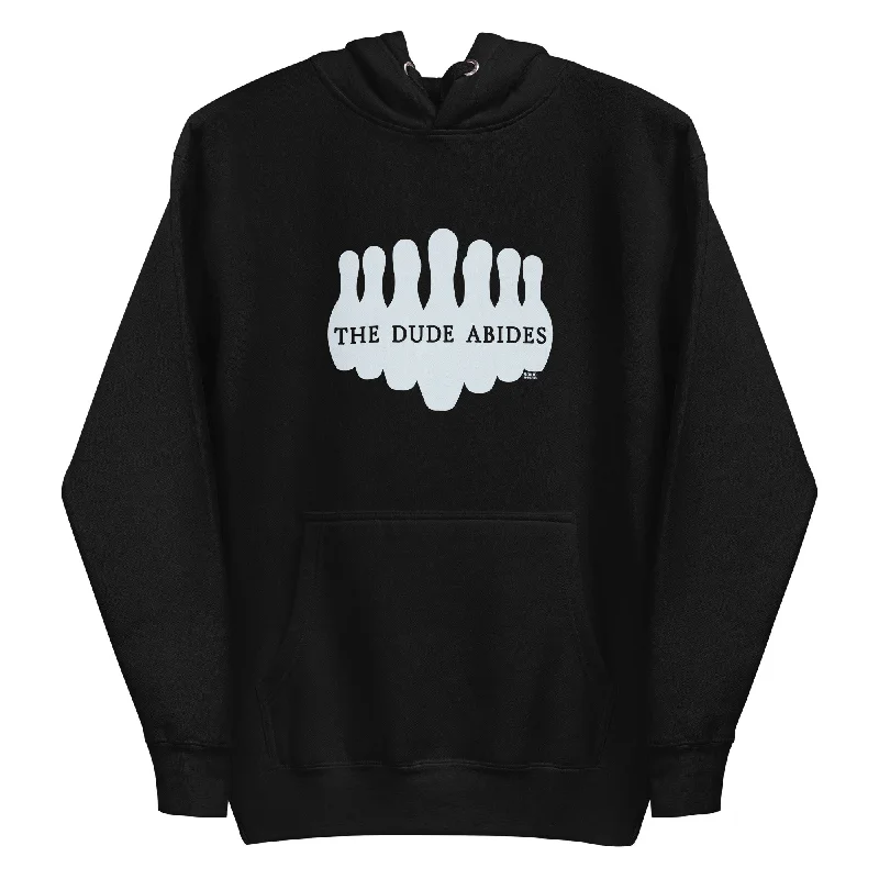 The Dude Abides Classic Fleece Pullover Hoodie Hoodie with Velcro Closure Adjustable Secure The Dude Abides Classic Fleece Pullover Hoodie Hoodie with Velcro Closure Adjustable Secure