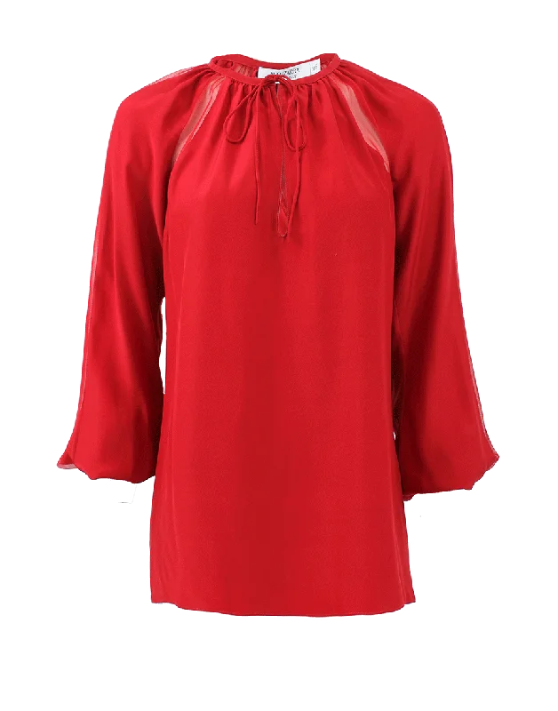 Manticore Blouse Feminine Satin Blouse