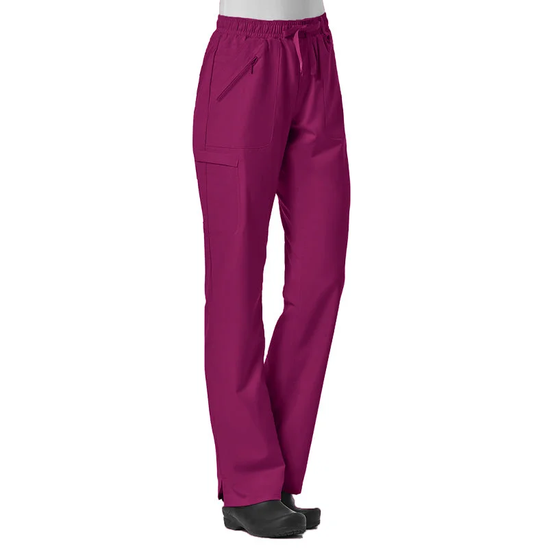 Maevn EON Full Elastic Zipper Pocket Cargo Scrub Pants Soft Stretch Pants