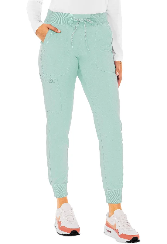 Med Couture Touch Jogger Yoga Scrub Pants Trendy Tapered Pants