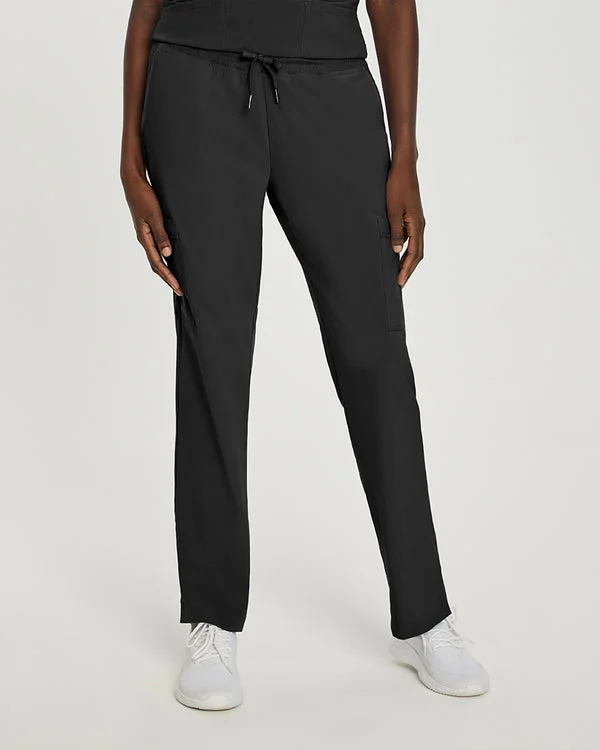 White Cross Fit Tall Comfortable Cargo Scrub Pants Cozy Jogger Leggings
