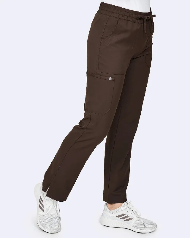 Zavate Studio Energy Straight Leg Scrub Pants Comfortable Denim Trousers