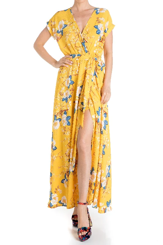 Jasmine Maxi Dress Stylish Maxi Dress with Pleats