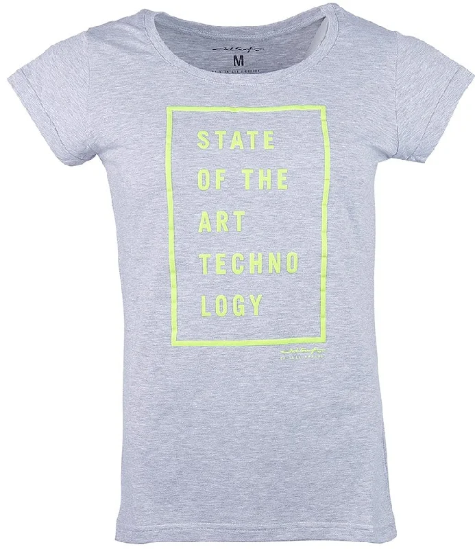 T-shirt ART  W Notch Collar Peter Pan Collar Cowl Neck
