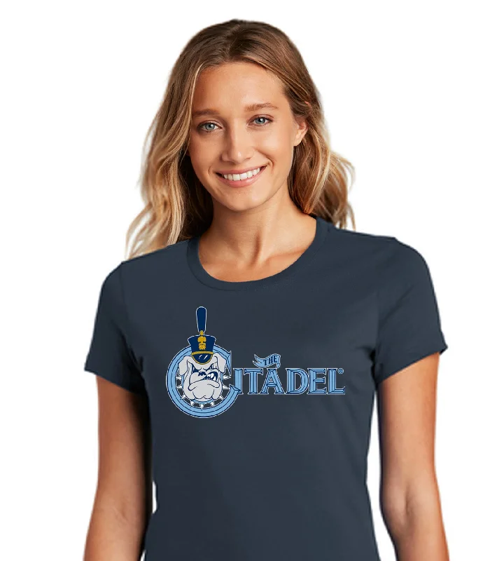 The Citadel, Spike, Women’s Perfect Weight ® Tee Shirt Cotton Fabric Linen Fabric Terry Fabric The Citadel, Spike, Women’s Perfect Weight ® Tee Shirt Cotton Fabric Linen Fabric Terry Fabric