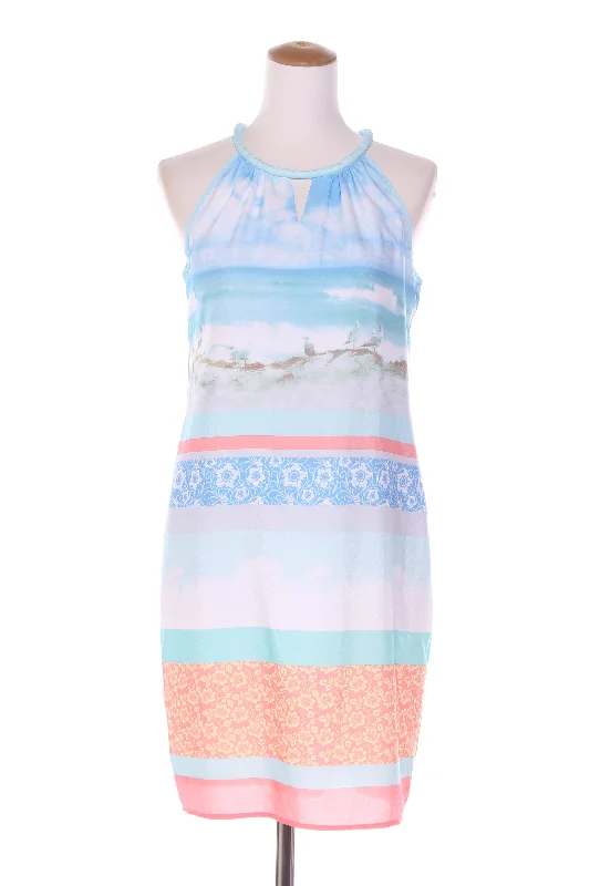 MAX - Beach scene print dress! 10