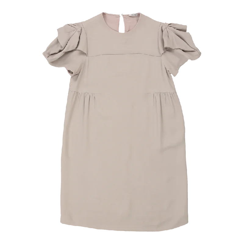 Miu Miu Dress - Medium Beige Viscose