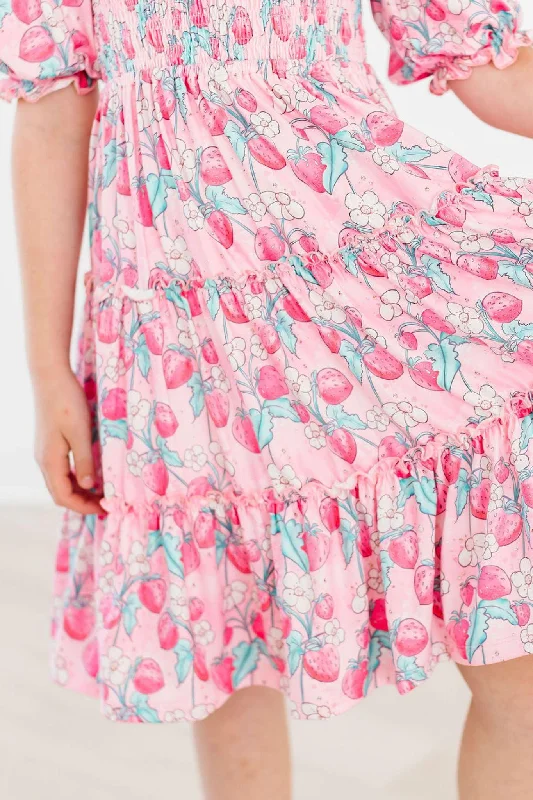 Smocked Ruffle Dress