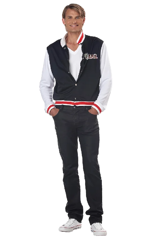 Adult Letterman Zombie Jacket Costume Cotton Jacket Linen Jacket Terry Jacket