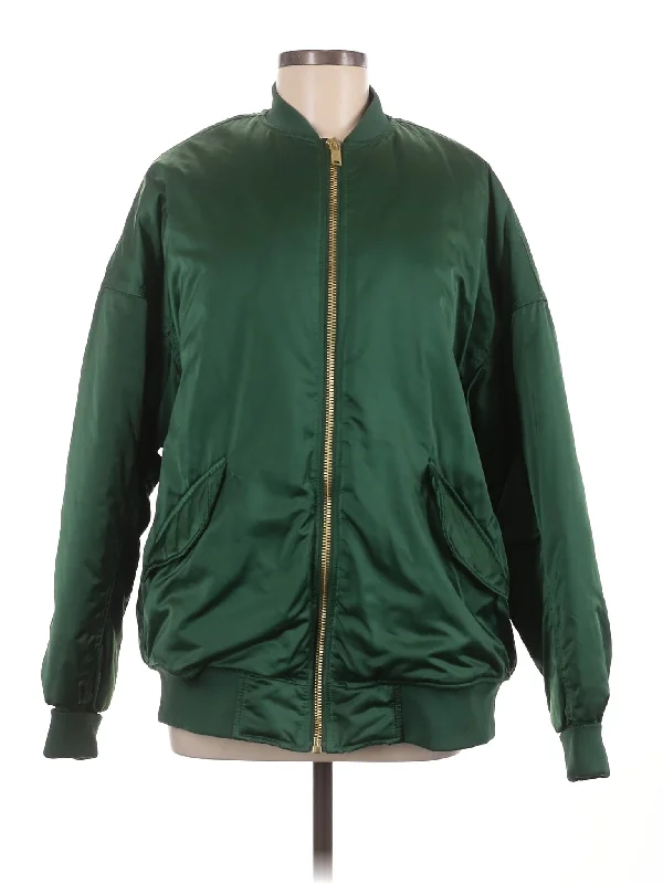 Jacket Zippered Front Buttoned Front Snap Front