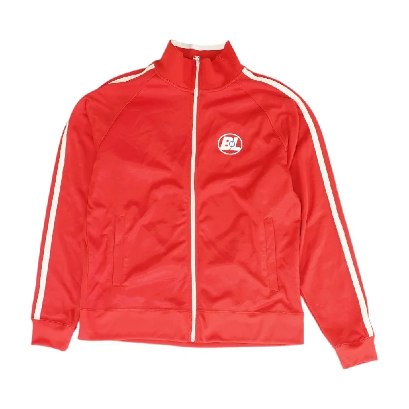 Red Solid Active Jacket Quilted Jacket Puffer Jacket Insulated Jacket