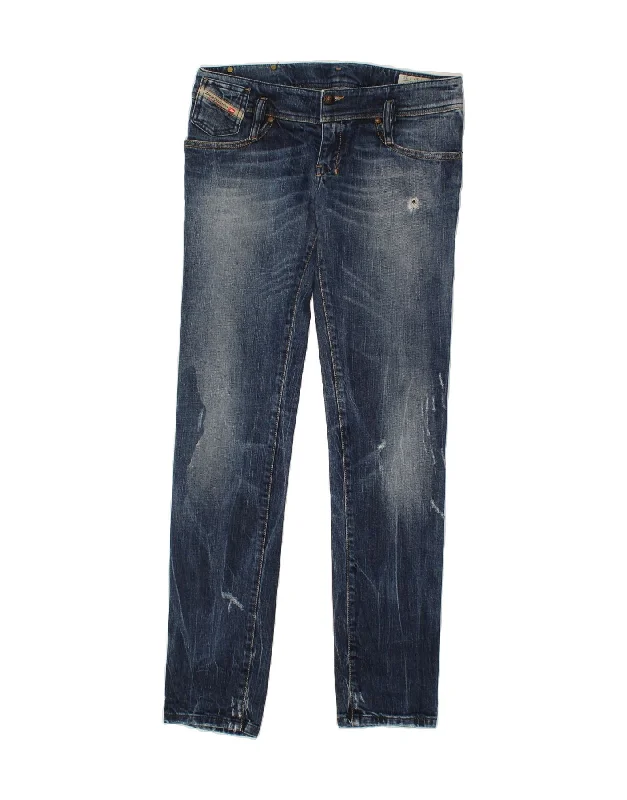 DIESEL Womens Matic Tapered Skinny Jeans W30 L34 Blue Cotton Classic Black Denim Jeans DIESEL Womens Matic Tapered Skinny Jeans W30 L34 Blue Cotton Classic Black Denim Jeans