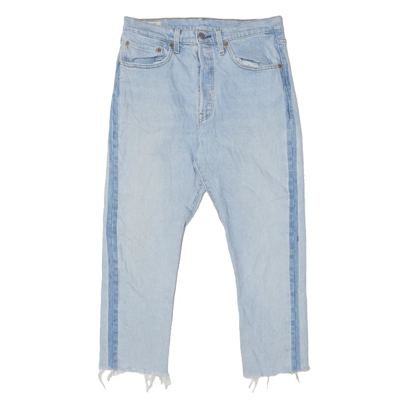 LEVI'S 501S Jeans BIG E Blue Denim Skinny Straight Womens W30 L23 Elegant Wide-Leg Jeans LEVI'S 501S Jeans BIG E Blue Denim Skinny Straight Womens W30 L23 Elegant Wide-Leg Jeans