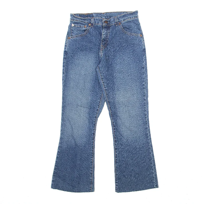 LEVI'S 525 Blue Jeans W27 L26 Comfortable Full-Length Denim Jeans