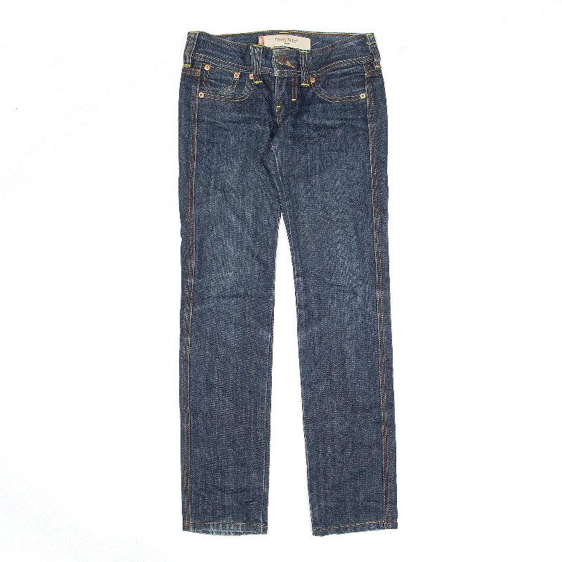LEVI'S Patty Anne Jeans Blue Denim Slim Straight Womens W24 L32 Elegant Tapered Leg Denim