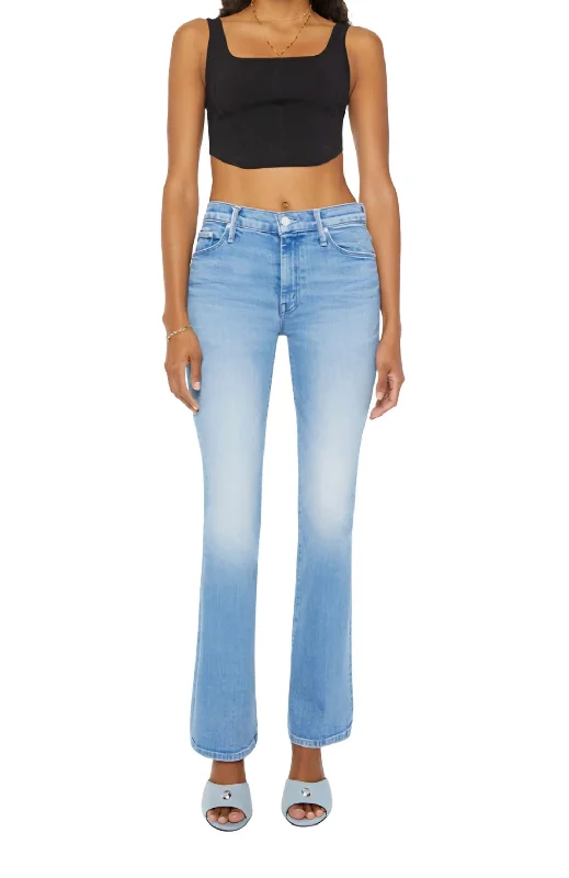 Weekender Flare Jean In Mediterranean Muse Classic Slim Fit Jeans