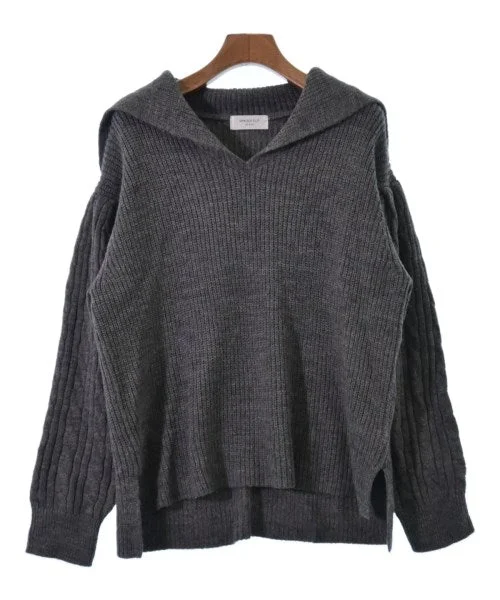 OPAQUE.CLIP Sweaters Mesh Fabric Canvas Fabric Denim Fabric