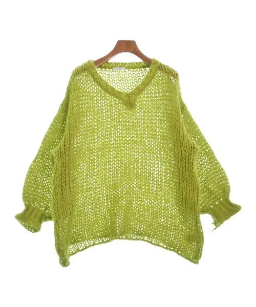 Saloon Sweaters Mesh Sweater Canvas Denim
