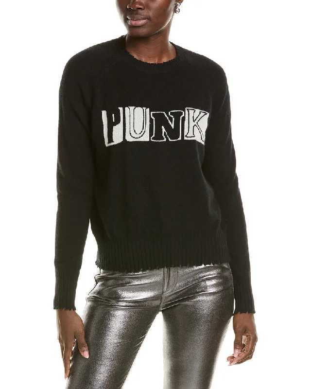 Minnie Rose Cashmere Sweater Velvet Chenille Corduroy